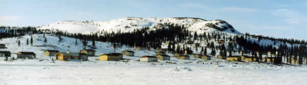 Davis Inlet skyline